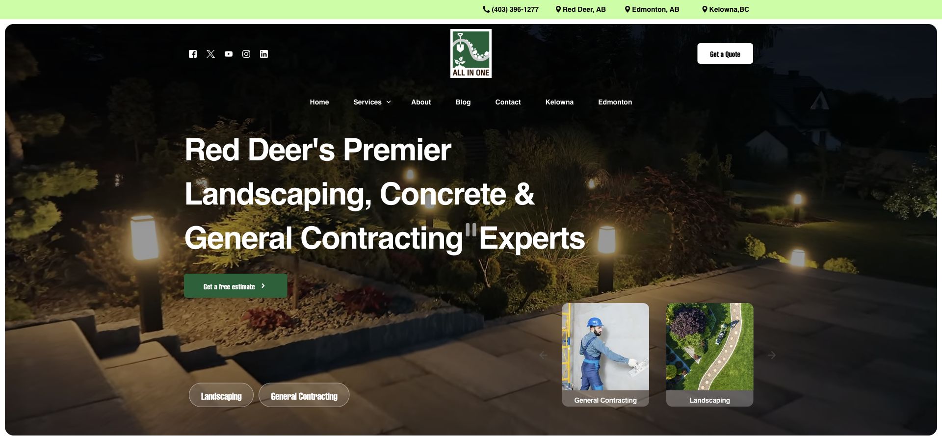 All in One — Red Deer desktop experience